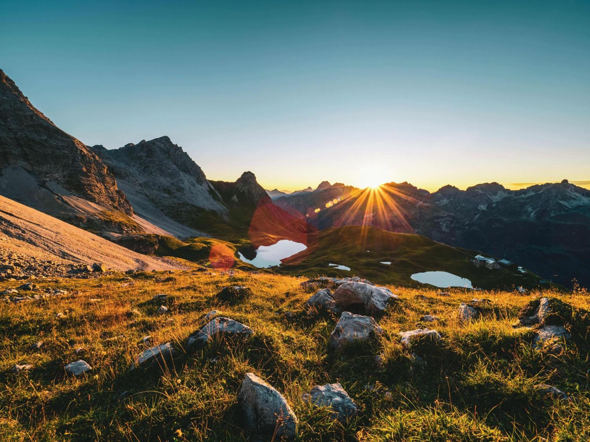 Alpenblick In Sommerbergbahn Kostenlos *